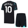 Conjunto (Camiseta+Pantalón Corto) Manchester City Grealish 10 Tercera Equipación 23-24 - Niño